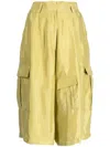 Bambah Cargo-pocket Bermuda Shorts In Grün