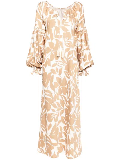 Bambah Costa Dress In Brown