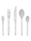 Bambah Cutlery (set Of Five) In Silver