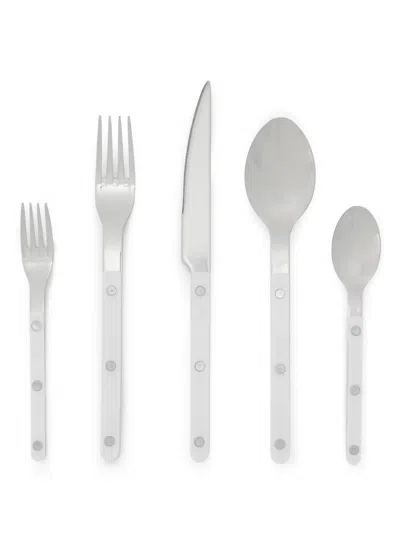 Bambah Cutlery (set Of Five) In Silver