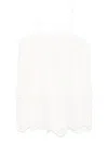 Bambah Eyelet Tank Top In White