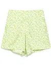 Bambah Fflora Azalea Shorts In Green