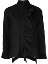 Bambah Jacquard-jacke Mit Blumenmuster In Black