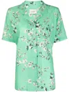 Bambah Floral Short-sleeve Shirt In Green