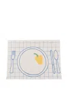Bambah Friendsgiving Placemat In Blue