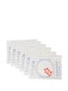 Bambah Friendsgiving Placemats (set Of Six) In Neutral