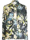 Bambah Gardenia Linen Trench Coat In Schwarz
