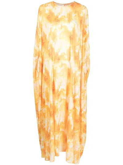 Bambah Gardenia Maxi Dress In Yellow