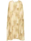 Bambah Gradient Tent Kaftan In Yellow