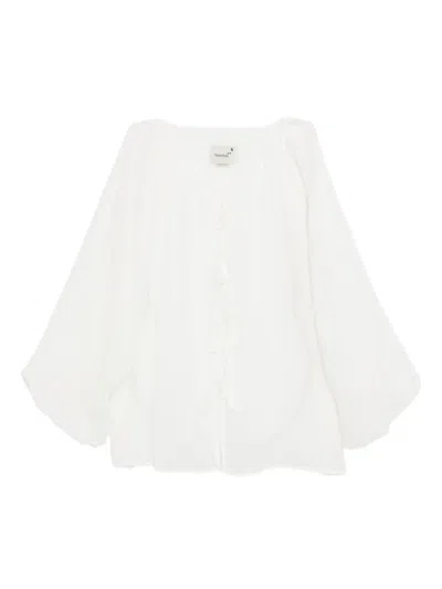 Bambah Hannah Blouse In White