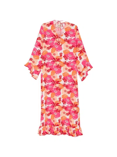 Bambah Hazel Dress In Red