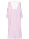 Bambah Hind Preppy Kaftan In Purple