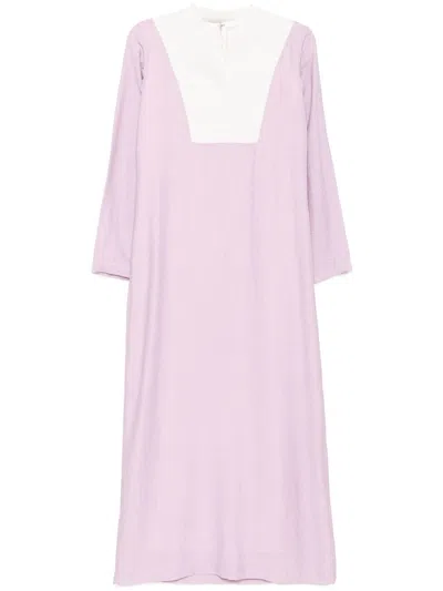 Bambah Hind Preppy Kaftan In Purple
