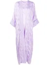 Bambah Isabella Kaftan Dress Set In Purple