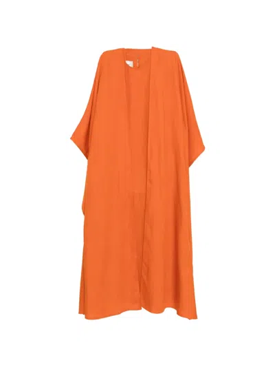 Bambah Kaftan Dress (set Of Two) In Orange