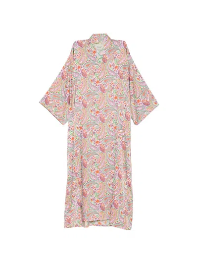 Bambah Kaleidoscopic Dress In Pink