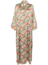 Bambah Kaleidoscopic Kaftan In Pink