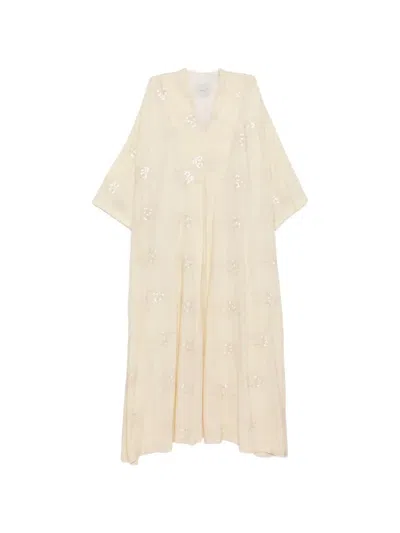 Bambah Lila Maxi Dress In Neutral