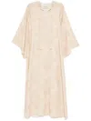 Bambah Moza Kaftan In Neutrals