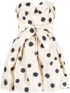 Bambah Polka Dot Dress In Neutrals