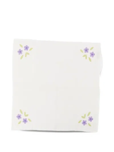 Bambah Rosalie Napkin In White
