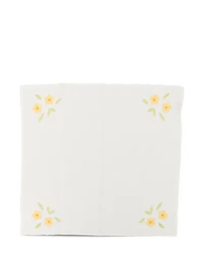 Bambah Rosalie Napkin In White