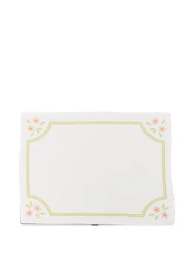 Bambah Rosalie Placemat In White