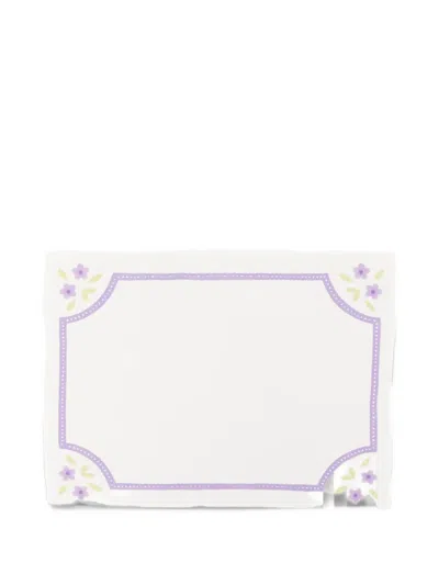 Bambah Rosalie Placemat In White