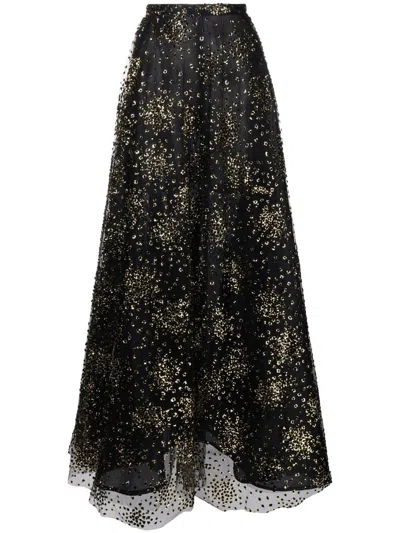 Bambah Maxirock Mit Pailletten In Black