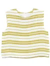 Bambah Striped Top In Green