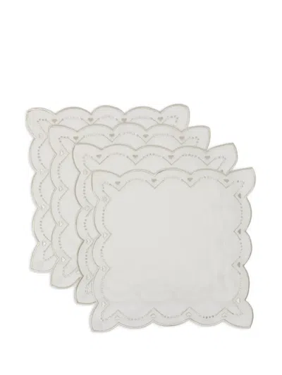 Bambah Sweetheart Napkins (set Of Six) In Multi