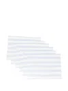 Bambah Veranda Placemats (set Of Six) In Blue