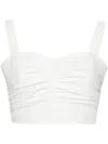 Bambah White Hibiscus Bustier White Hibiscus Bustier White Hibiscus Bustier In White