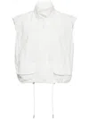 Bambah White Myra Vest In White