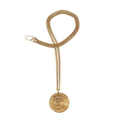 Bambaz Women's Gold Sun Charm