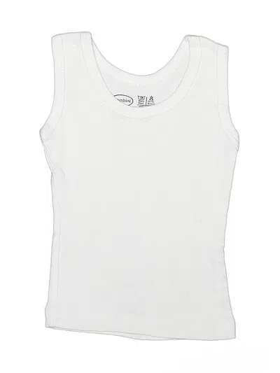 Pre-owned Bambini Babies' Sleeveless T-shirt In White