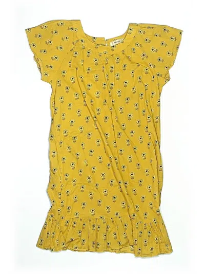 Pre-owned Bambino Kids' Dress In Yellow