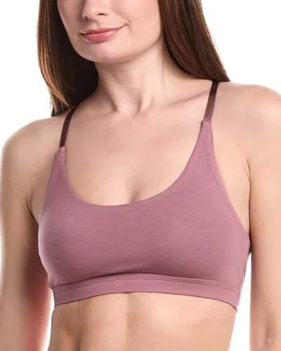 Bamboo 2pk Essential Racerback Bralette In Purple