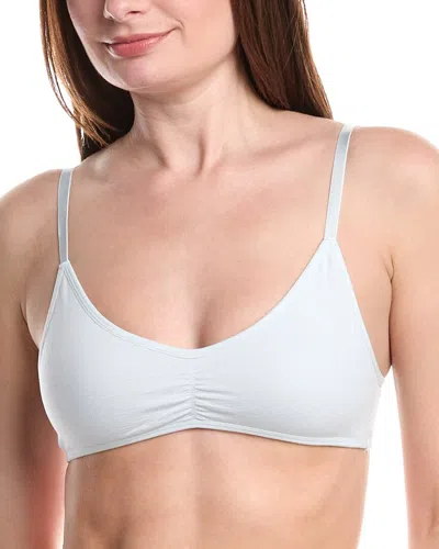 Bamboo 2pk Seamless Cheeky Scrunch Dipped Bralette In Blue