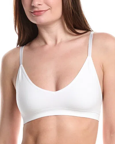 Bamboo 2pk Seamless Triangle Bra In White