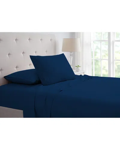 BAMBOO COMFORT BAMBOO COMFORT 4PC LUXURY 3-LINE EMBROIDERED SHEET SET