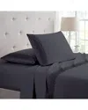 Bamboo Comfort Lace Crochet Embroidery 4pc Sheet Set
