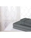 Bamboo Comfort Luxury Chevron Embossed Sheet Set