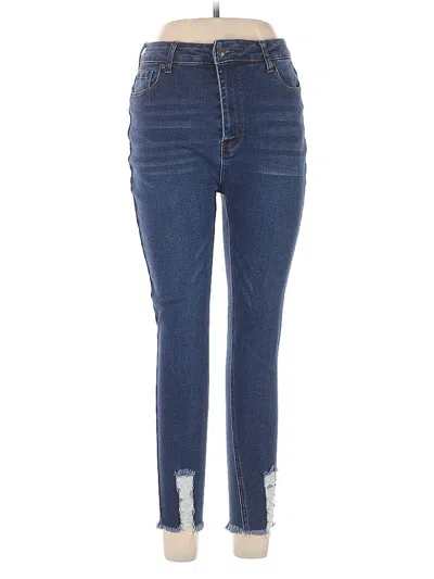 Pre-owned Bamboo Jeans In Blue