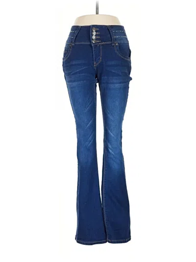 Pre-owned Bamboo Jeans In Blue