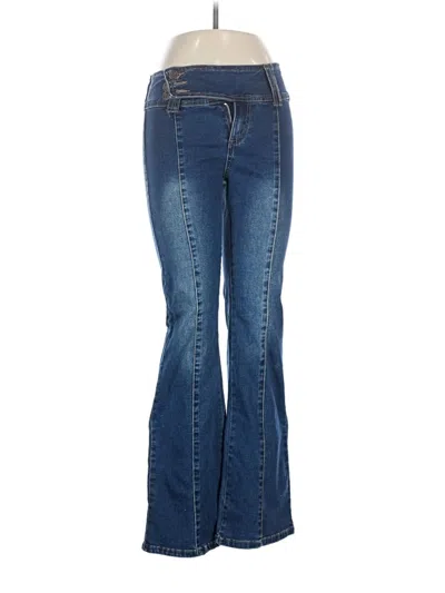 Pre-owned Bamboo Jeans In Blue