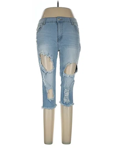 Pre-owned Bamboo Jeans In Blue