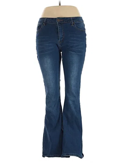 Pre-owned Bamboo Jeans In Blue
