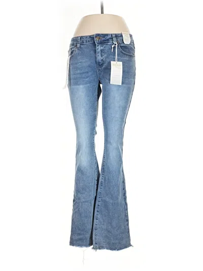 Pre-owned Bamboo Jeans In Blue