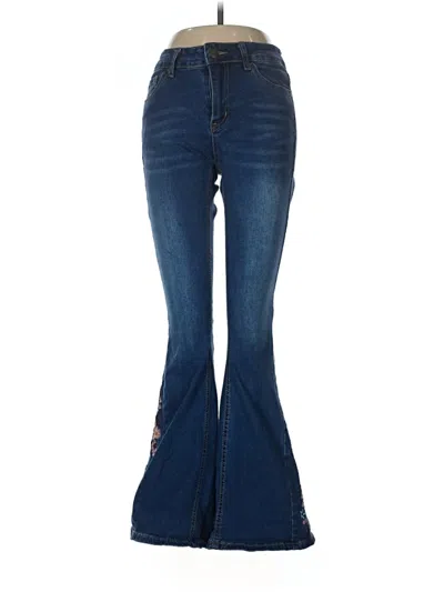 Pre-owned Bamboo Jeans In Blue